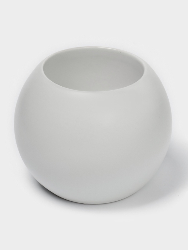 Ёршик для унитаза Доляна Wave, белый Ёршик для унитаза Доляна Wave, белый