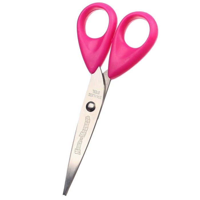 Ножницы детские 13 см, с защитным колпачком, Маша и Медведь Ножницы детские 13 см, с защитным колпачком, Маша и Медведь