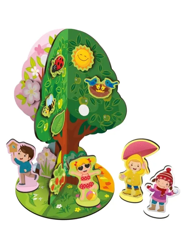 Игра развивающая на липучках "Времена года" 05948