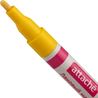 Маркер лаковый Attache 2 мм желтый