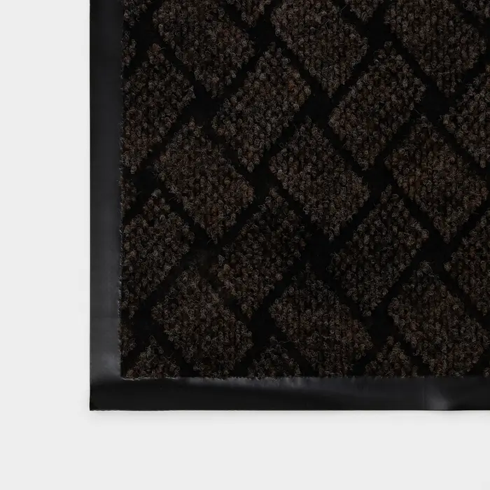 Коврик придверный влаговпитывающий &laquo;Крафт&raquo;, 50&times;80 см, коричневый МИКС