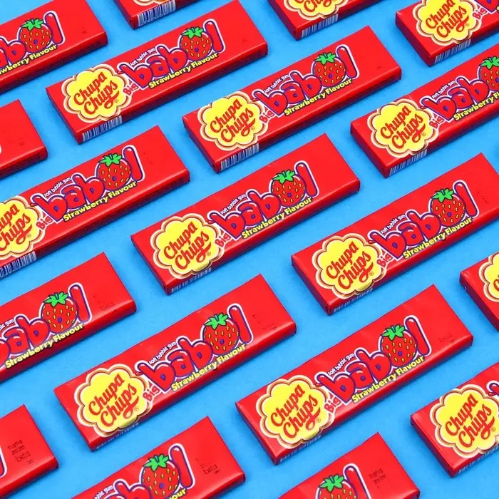 Жевательная резинка Chupa-Chups big babol клубника, 21 г Жевательная резинка Chupa-Chups big babol клубника, 21 г