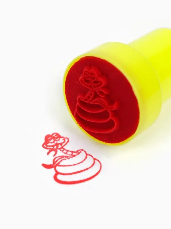 Печать цветная &laquo;Весёлая компания&raquo;, набор 6 шт., МИКС