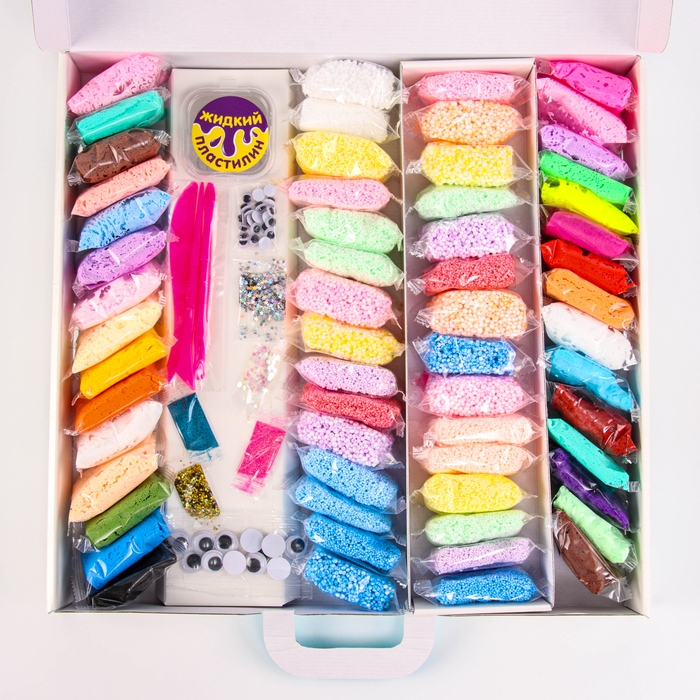 Большой набор &laquo;Лепи Легко. Мега-Лепка&raquo;, легкий пластилин