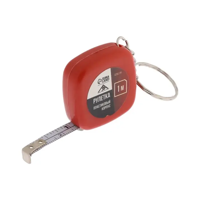 Рулетка-брелок ЛОМ, 1 м × 6 мм Рулетка-брелок ЛОМ, 1 м × 6 мм