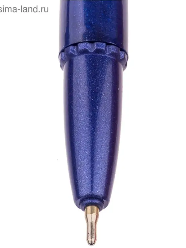 Ручка шариковая 0.7 мм, Metallic, чернила синие