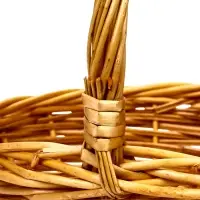 Набор корзин 3 шт 44х44х16, 37х37х14, 31х31х12 см руска 17/15/13см  лоза натур