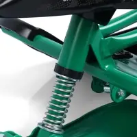 Снегокат Snowpatrol, со спинкой, зелёный, СНД2/SP3 Nika Kids