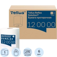 Бумага протирочная д/держ Торк/Tellus М4 с ЦВ 1сл.771л/рул. 6рул/уп 120000