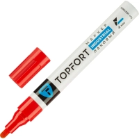 Маркер лаковый Topfort Industrial 4 мм красный