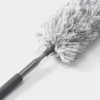 Щётка для удаления пыли, телескопическая ручка 37-81 см, насадка из микрофибры 17 см