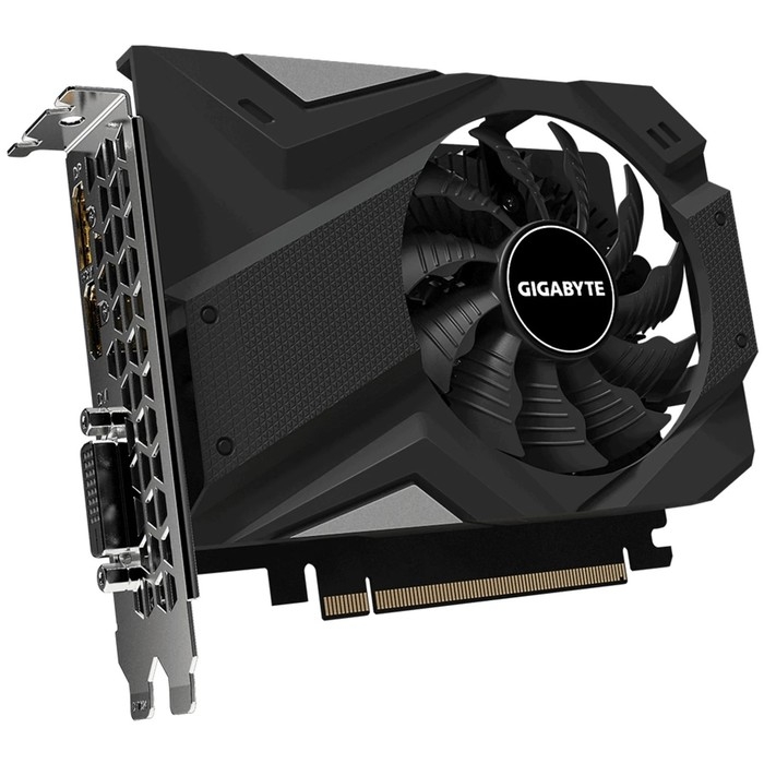Видеокарта Gigabyte GEFORCE GTX1650, 4 Гб, 128bit, GDDR6, DVI, HDMI, DP Видеокарта Gigabyte GEFORCE GTX1650, 4 Гб, 128bit, GDDR6, DVI, HDMI, DP