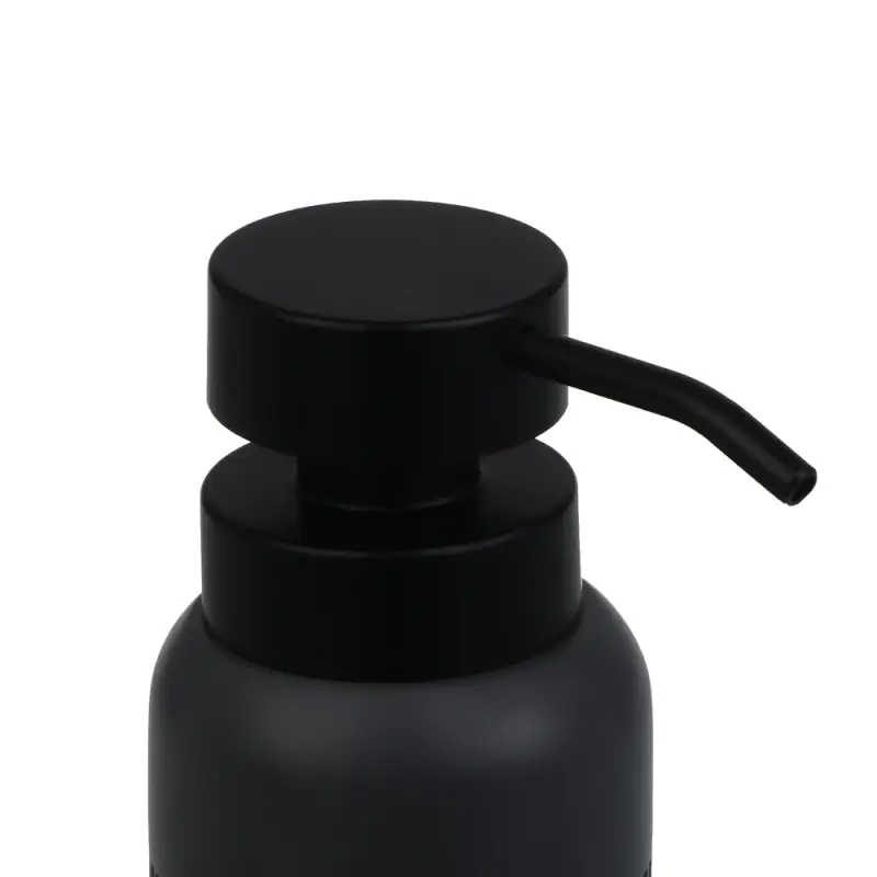 Диспенсер для жидкого мыла тм VETTA Модена, 230мл, полирезин, серый, 7x7x15см