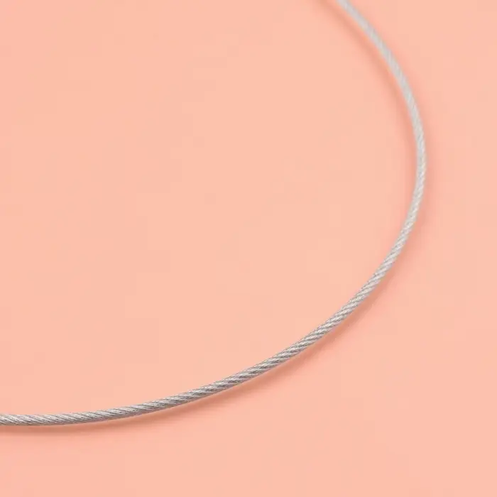 Спицы круговые, для вязания, с тефлоновым покрытием, с металлическим тросом, d=4 мм, 14/80 см Спицы круговые, для вязания, с тефлоновым покрытием, с металлическим тросом, d=4 мм, 14/80 см