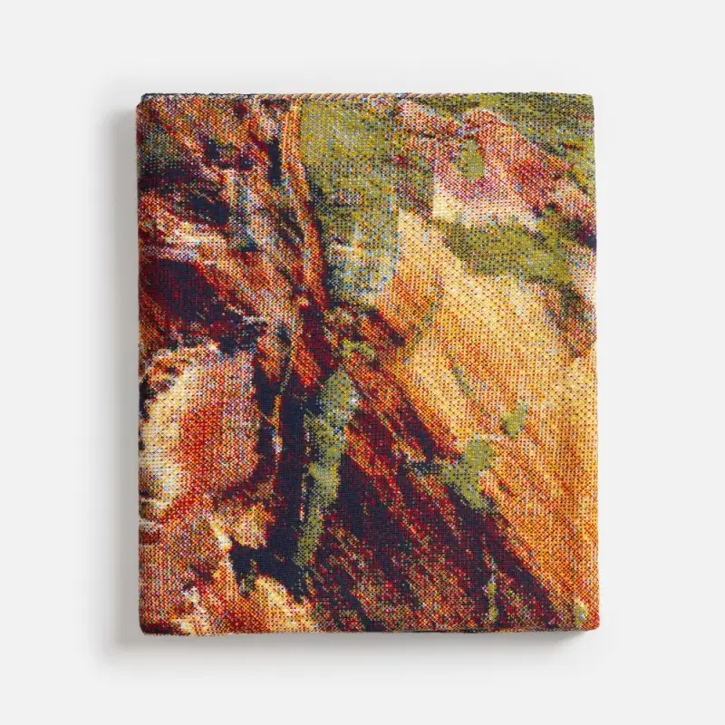 Плед Multicolor Net на заказ, S, полушерсть Плед Multicolor Net на заказ, S, полушерсть