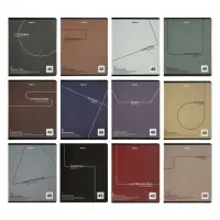 Комплект 12 предметных тетрадей 48 листов, справочная информация, 60гр, Новая коллекция