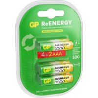 Аккумулятор GP 950mAh AAA 100AAAHC4/2-2CR6/ 100AAAHC4/2RGY-2CRCB6 бл/6шт