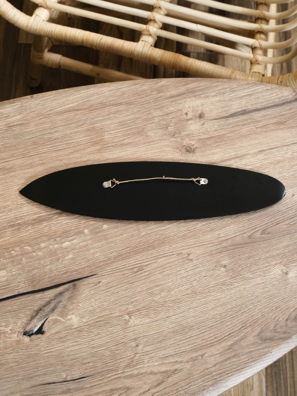 Панно  Панно "Доска для сёрфа "Туалет" дерево 40х11 см