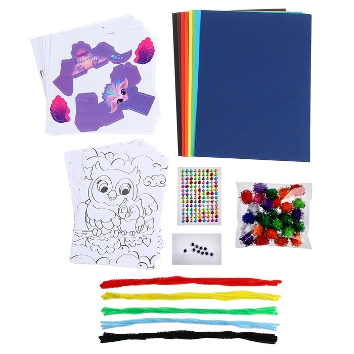 Набор для творчества «Весёлые зверята» Набор для творчества «Весёлые зверята»