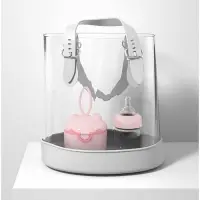 Контейнер для детского питания Мишка 1, 250 мл, розовый