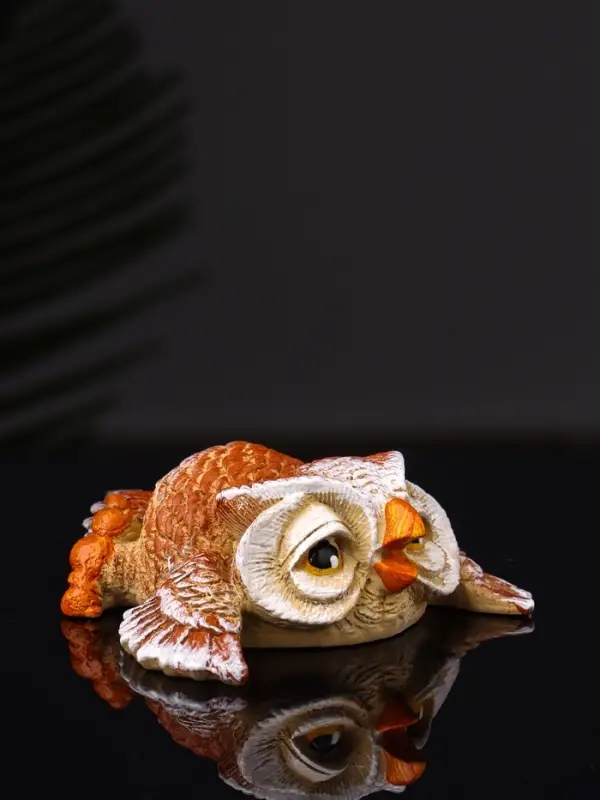 Фигура Фигура "Совёнок уставший" 2.6х7.6.3 см