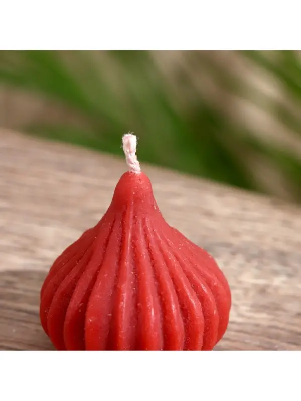 Свеча "Луковица" 5х5х5 см, соевый воск МИКС