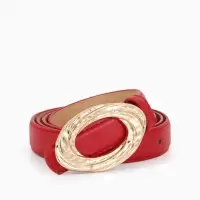 Ремень жен 04-01-01-04, Июнь2513, 2,4*0,3*110 см, без винта, пряж золото, гвоздик, крачный 1090316 Ремень жен 04-01-01-04, Июнь2513, 2,4*0,3*110 см, без винта, пряж золото, гвоздик, крачный 1090316