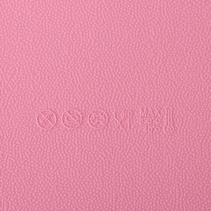 Форма для выпечки с ручками Доляна «Прямоугольник», силикон, 30×22 см, цвет розовый