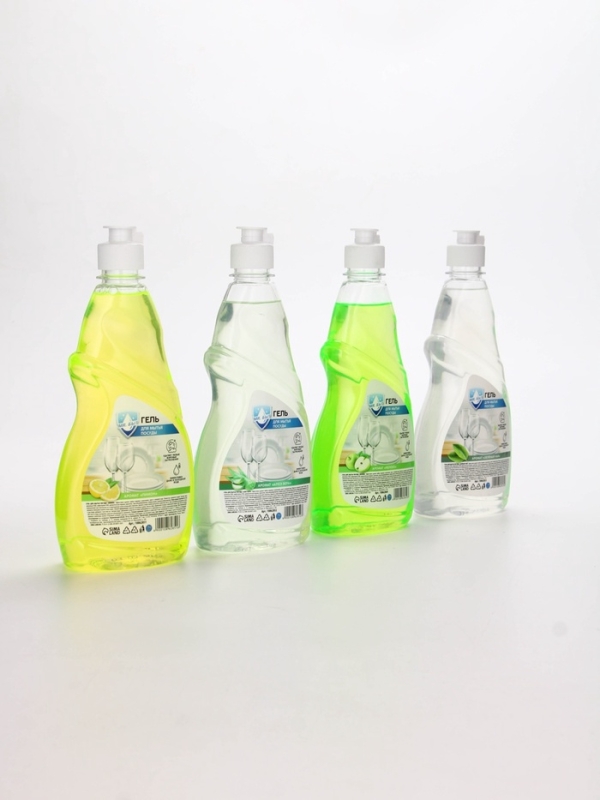 Mr.Быт Гель для мытья посуды, 500 мл, аромат лимон