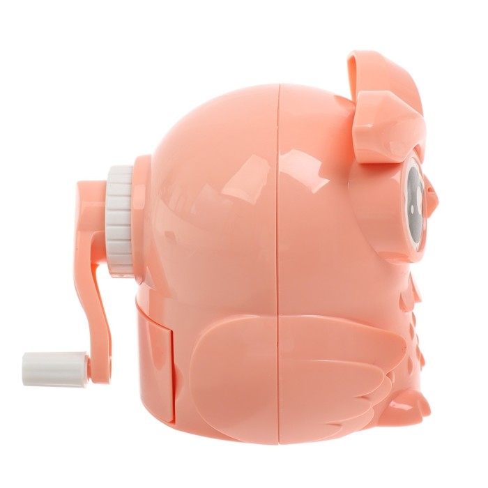 Точилка механическая с контейнером Точилка механическая с контейнером "Сова", МИКС