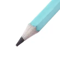 Набор карандашей чернографитных Calligrata. Pastel, 12 штук, HB, с ластиком, шестигранный, пластиковый, МИКС