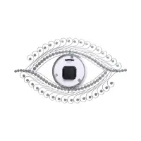 Часы настенные, интерьерные, большие &laquo;Майен&raquo;, плавный ход, циферблат d=22 см, 48&times;70.5 см