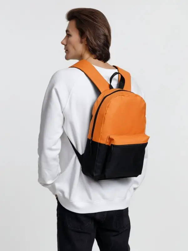 Рюкзак Base Up, черный с оранжевым Рюкзак Base Up, черный с оранжевым