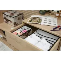 Органайзер для хранения белья Доляна &laquo;Астра&raquo;, 7 ячеек, 34&times;30.5&times;10 см, коричневый