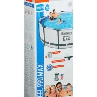 Бассейн каркасный Steel Pro MAX, 366&times;100 см, фильтр-насос, круглый, 56260 Bestway