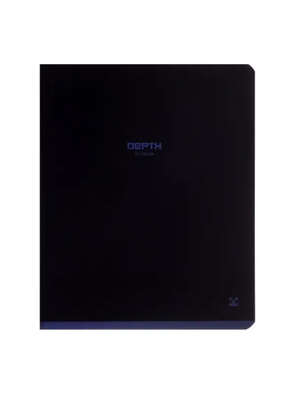 Тетрадь 48 листов в клетку BG Monocolor Blue, обложка мелованный картон, soft touch, МИКС