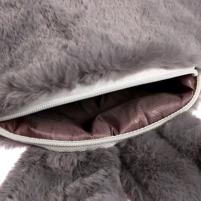 Сумка детская &laquo;Зайчик&raquo;, 20&times;20 см, серая