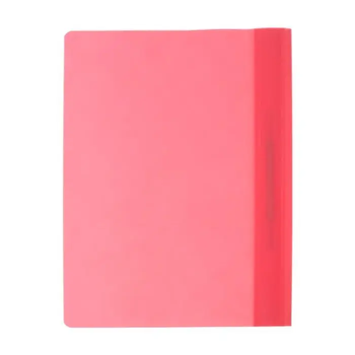Папка-скоросшиватель Calligrata, А4, 120 мкм, розовая, прозрачный верх Папка-скоросшиватель Calligrata, А4, 120 мкм, розовая, прозрачный верх