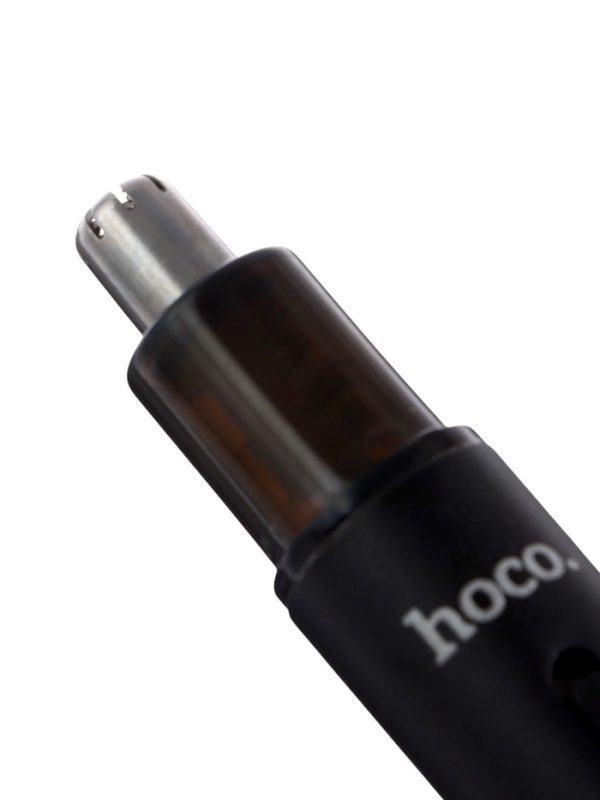 Тример для носа/ушей Hoco HP34, зарядное устройство, щетка для чистки, чехол, черный Тример для носа/ушей Hoco HP34, зарядное устройство, щетка для чистки, чехол, черный