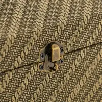 Шкатулка дерево "Диагональ" тина набор 2 шт 19х13,5х12 23х17х14 см