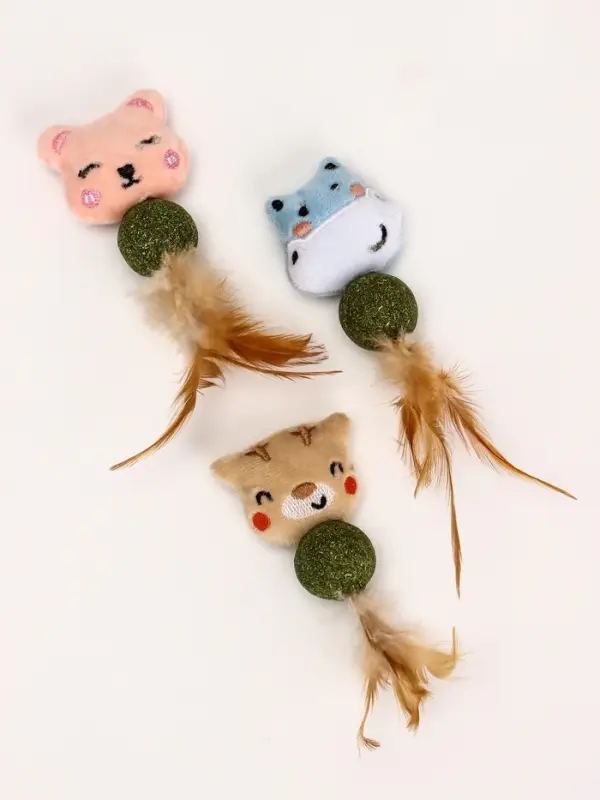 Игрушка с кошачьей мятой &laquo;Животные&raquo;, 18 см, Микс видов