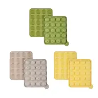 VETTA Форма для выпечки с крышкой 20 ячеек 22,5х18,5см "Кейкпопс", 20 палочек, силикон, 3 цвета