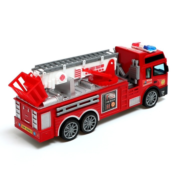 Машина радиоуправляемая «Пожарная», с выдвижной лестницей, работает от батареек Машина радиоуправляемая «Пожарная», с выдвижной лестницей, работает от батареек
