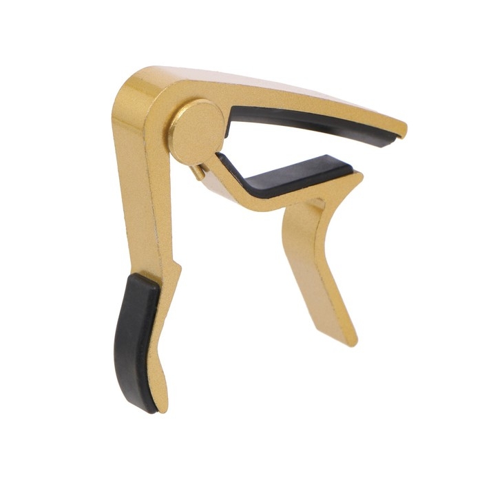 Каподастр для гитары Music Life, золотистый Каподастр для гитары Music Life, золотистый