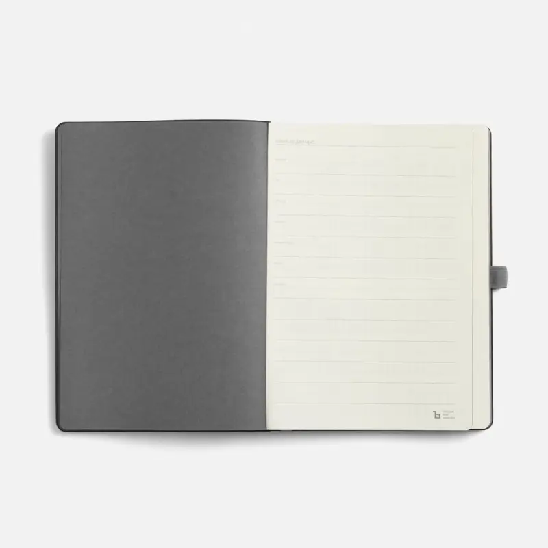 Ежедневник Peel Flex, недатированный, серый