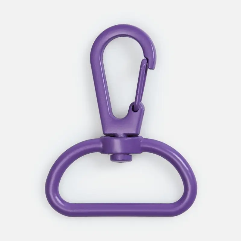Застежка-карабин Snap Hook, L, фиолетовая