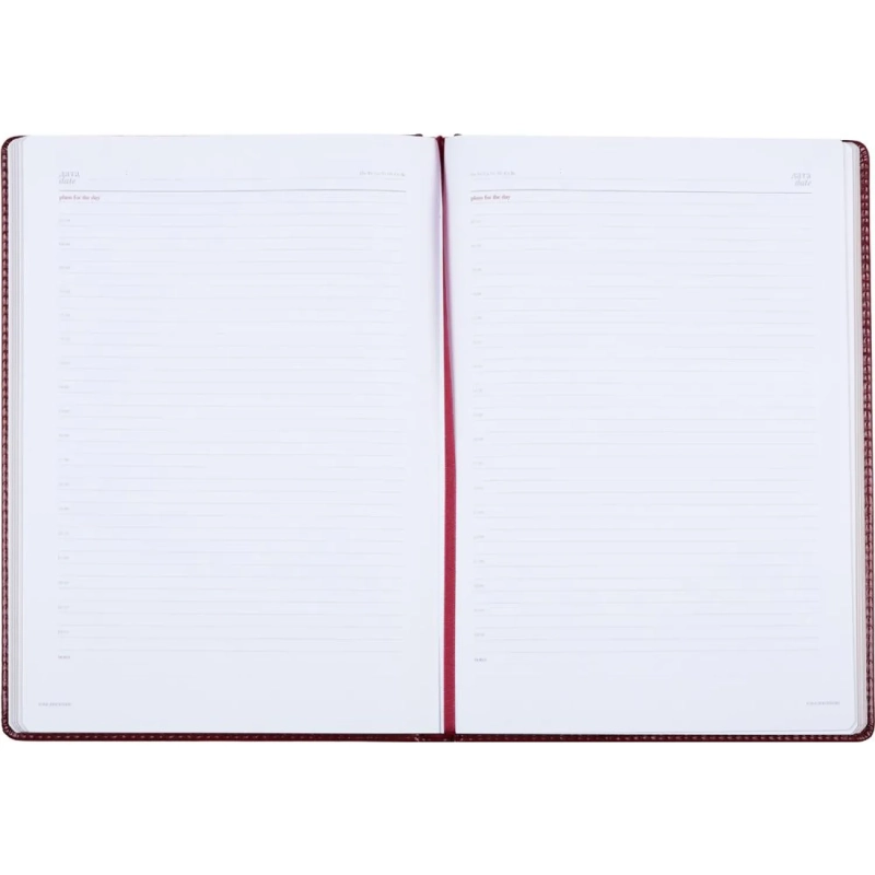 Ежедневник недатированный ,А4,,136л,Sidney Nebraskaбордо 3-539/01