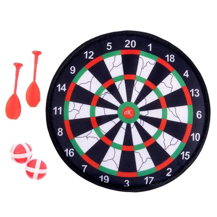 Дартс «Классик», на липучках, МИКС Дартс «Классик», на липучках, МИКС