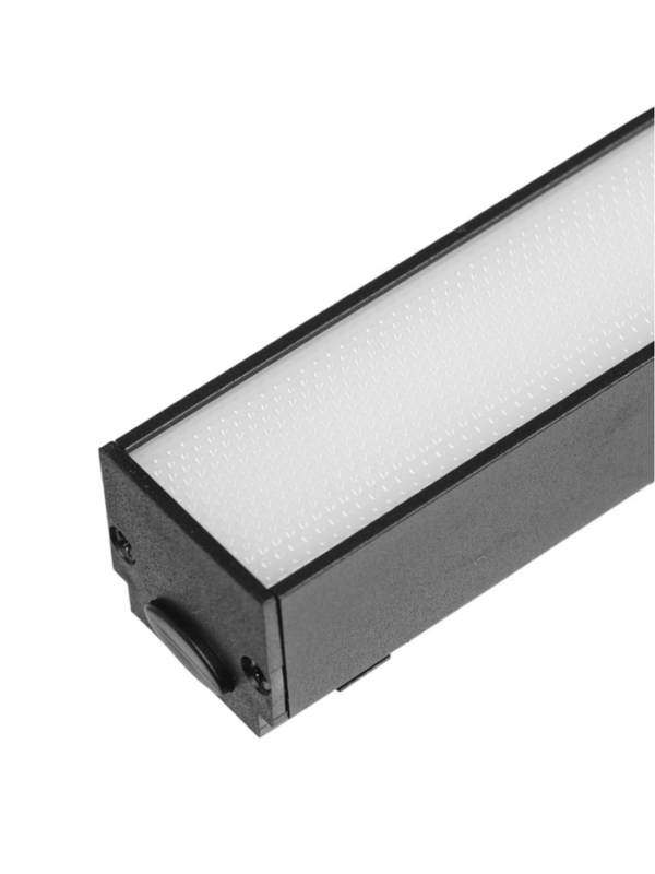 Трековый светильник, серия "Flat" FTL-001, 10Вт, 48В, 4000К, IP20, 300мм, черный