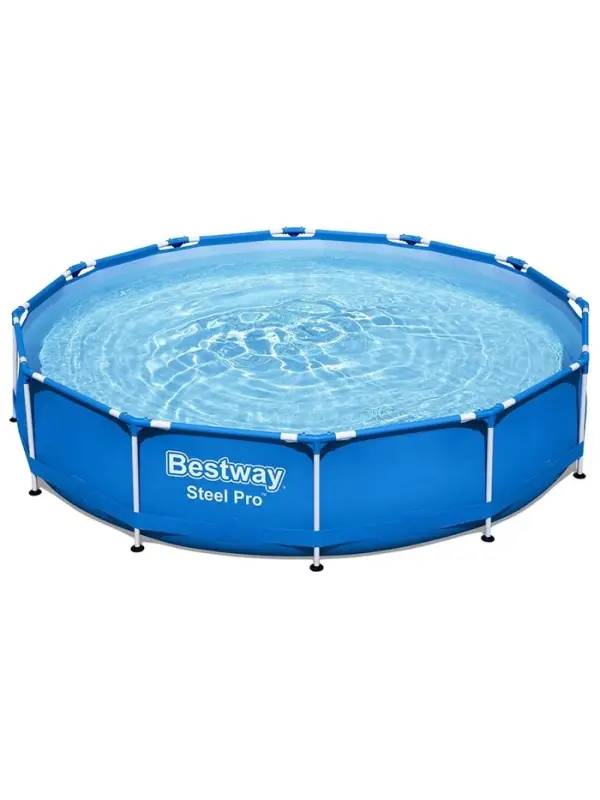 Бассейн каркасный Bestway Steel Pro 56681, 366&times;76 см, фильтр-насос, круглый